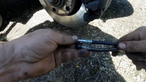 AUDI A6 (C4) Замена переднего тормозного шланга