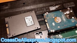 Replace Hard Drive #Acer Aspire E5 523G 958X - Cambiar Disco Duro HDD por #SDD #How #tutorial