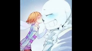 Санс х Фриск (ФРАНС) андертейл/Sans x Frisk (FRANS) undertale