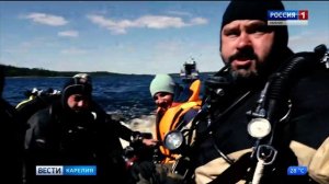 Опубликовано видео экспедиции на Ладожском озере