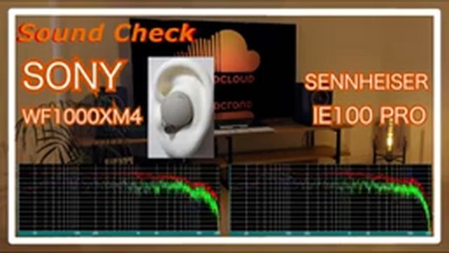 SONY WF1000XM4 vs SENNHEISER IE100PRO [IEMs In-Ear headphonesSoundComparison]完全ワイヤレスイヤホンTrueWireles смотреть онлайн