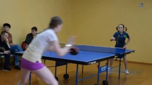 Турнир по настольному теннису среди девочек в Комсомольске-на-Амуре