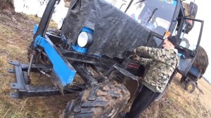 Работаем на мтз 82, проверка рулевого