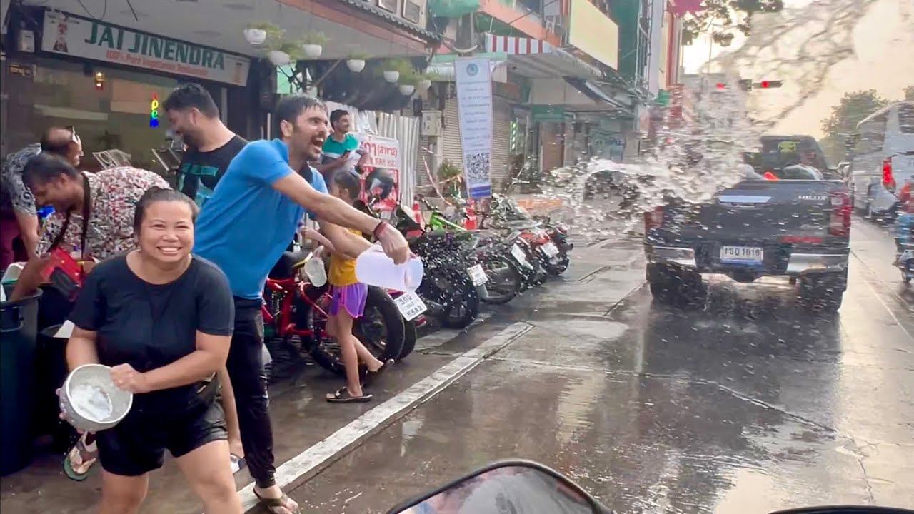 #8 ВЫЖИТЬ В СОНГКРАН! БЕЗУМИЕ НА ДОРОГАХ! БЕЗУДЕРЖНОЕ ВЕСЕЛЬЕ В ТАЙСКИЙ НОВЫЙ ГОД.ПЛЯЖ НА ПРАТАМНАКЕ