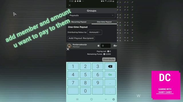 How to add funds to roblox group and distribute payouts to members смотреть онлайн