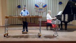 Кобыляцкий Максим. В.Селиванов "Шуточка", Д.Кабалевский "Клоуны". Конц. Ромашко В.А.