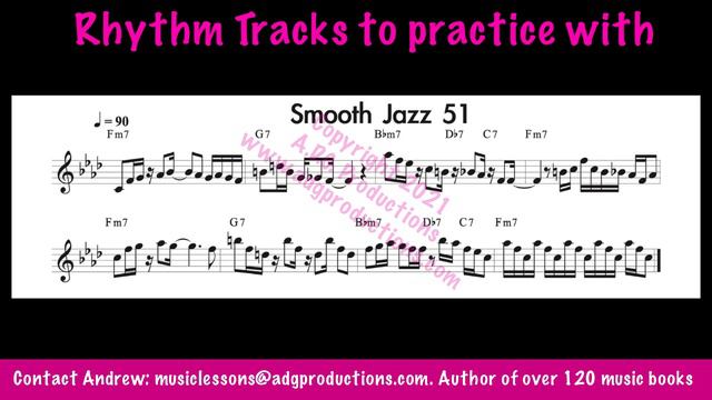 An example from the music book “100 Ultimate Smooth Jazz Riffs for Flute смотреть онлайн
