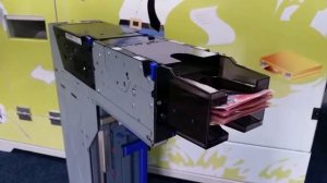 JCM TBV100 reception of banknotes by a pack