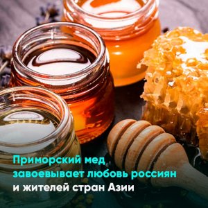 Приморский мед завоевывает любовь россиян и жителей стран Азии
