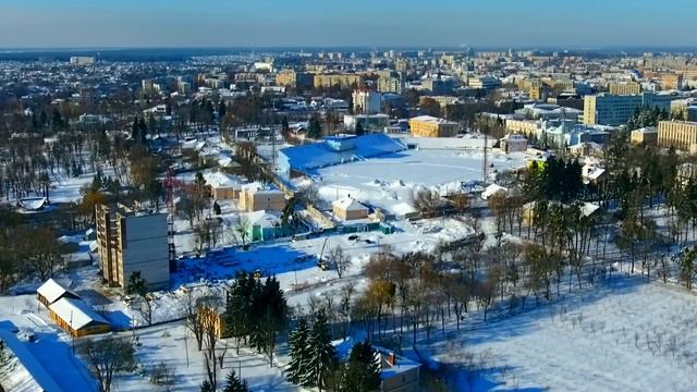 Города Украины с высоты птичьего полета - Житомир,  ул. Жуйко