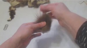 Роза  ЦВЕТОК из кожи и меха Своими руками МК / Елена Шевченко