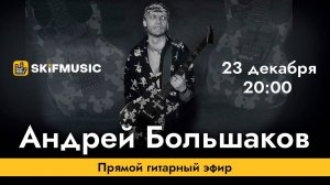 Андрей Большаков | Прямой гитарный эфир | Сергей Тынку | SKIFMUSIC.RU