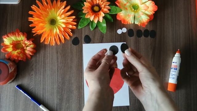 Аппликация Медведь любимый из цветной бумаги! Делаем с ребенком! смотреть онлайн