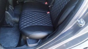 Установка чехлов эко кожа FORD Focus 3