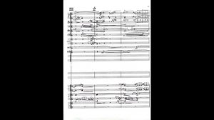 Giacinto Scelsi - Anahit for Violin and Orchestra (1965) [Score-Video]