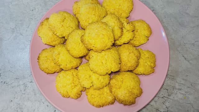 Кокосанки - вкуснейшее печенье из кокосовой стружки