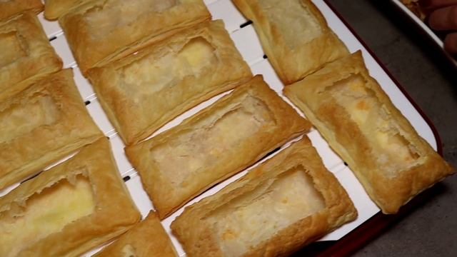 Пирожное из готового слоёного теста. Семейный канал из Германии
