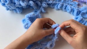 Обзор Alize Puffy и схема простого узора для пледа