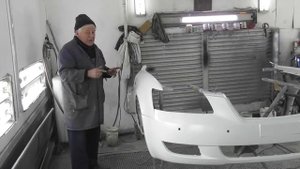 Красим белое в переход