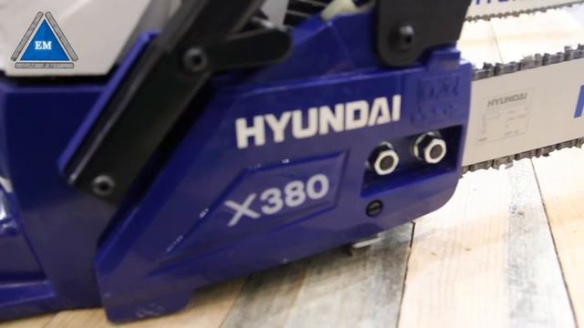 Бензопила Hyundai X380 смотреть онлайн