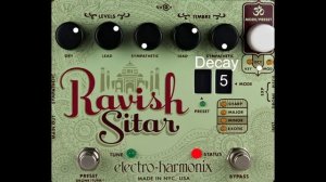 Electro Harmonix Ravish Sitar guitar pedal