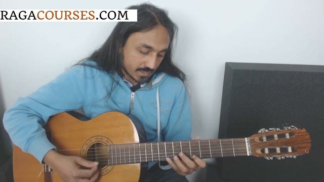 RAGA guitar | raga shivranjini scale to raga | better RAGA learning