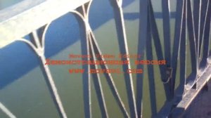 Прогулка по реке Дон через мост г.Лиски