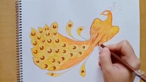 Как нарисовать жар-птицу || how to draw a Firebird