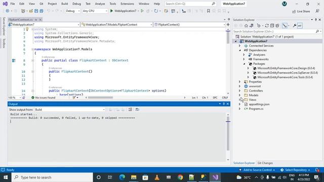 ASP.NET Core - MVC CRUD Operations - DB First approach in Telugu