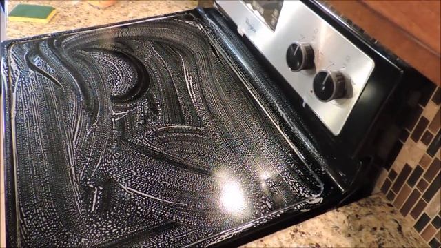 Как Вымыть Керамическую Плиту, чтобы она блестела.. смотреть онлайн