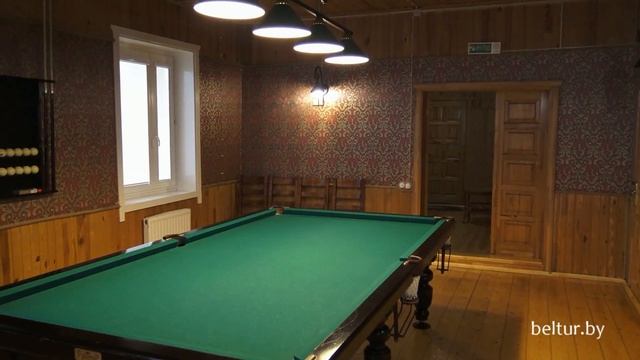 Комплекс Лавники - бильярд, отдых в Беларуси смотреть онлайн