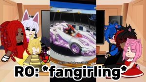 Sonic characters react to Shadow!||sonadow||short||pt.1/?