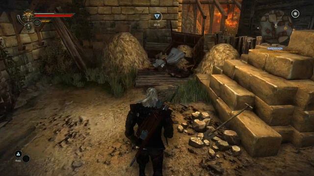 The Witcher 2 - пасхалка Assassin's Creed смотреть онлайн
