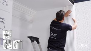 Монтаж панелей из полиуретана orac decor