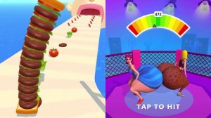 Sandwich Runner Game ? Twerk Race 3D #1 ?✨? All Level Gameplay Android IOS  ? Rio Funny Game