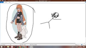 как нарисовать девочку за 1 минуту