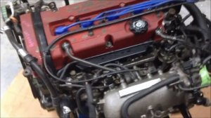 JDM Honda Prelude BB6 H22A Type S Vtec Engine, 5 speed transmission, Ecu, h22 swap Red Top motor