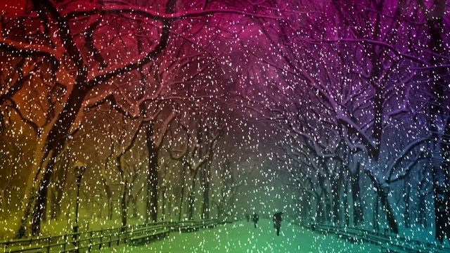 Футаж Зимняя сказка смотреть онлайн