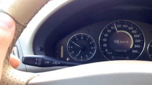 Круиз контроль  Скрытые функции круиз контроля Mercedes E class w211 от / AEYTV