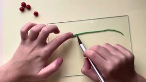 Лепим мини вишню из полимерной глины