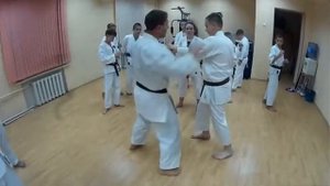 Каратэ - учим связку 1. Роман Айвазов клуб Восход