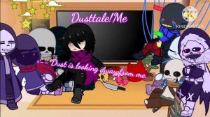 Sans AUs react to my AUs | Part 1/? | Gacha Club | My first video!