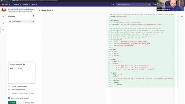 Von DevOps zu DevSecOps mit GitLab - Michi Friedrich смотреть онлайн