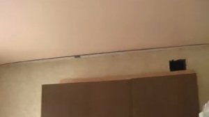 Монтаж полотна натяжного потолка