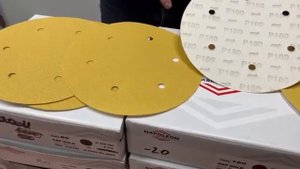 Шлифовальные абразивные круги, наждачка 225 мм