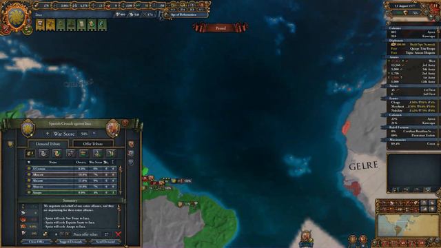 EU4 - Инки - 52 - Very Hard - (Europa Universalis IV, 1.28.3, A Sun God) смотреть онлайн