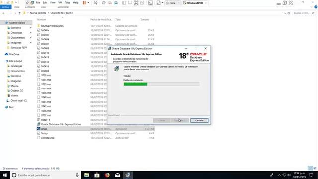 Instalacion de Oracle 18c XE смотреть онлайн