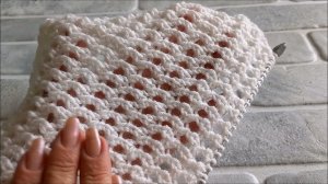 БОМБИЧЕСКИЙ ОРИГИНАЛЬНЫЙ СЕТЧАТЫЙ УЗОР СПИЦАМИ - 2 ВАРИАНТА