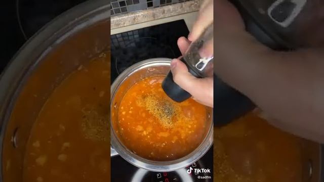 Мексиканский супчик с фасолью и кукурузой