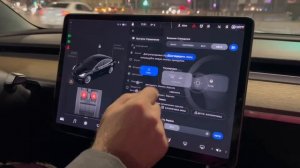 Тестируем автопилот Тесла модель 3 на дорогах России, обзор экрана, мультимедиа и его функций